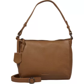    Burkely Lush Lucy koňakovo hnedá dámska kožená taška cez rameno 25 x 20 cm