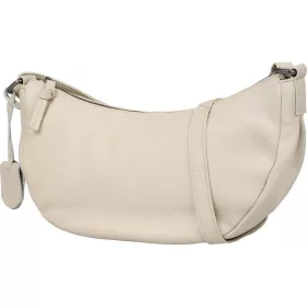    Burkely Lush Lucy sivobiela dámska kožená bočná kabelka crossbody 30 x 15 cm