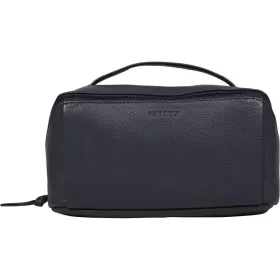    Kožená toaletná taška Burkely Lush Lucy tmavomodrá 26 x 13 cm