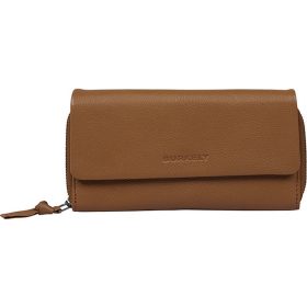  Čierna kožená peňaženka Burkely Lush Lucy 18 x 11 cm