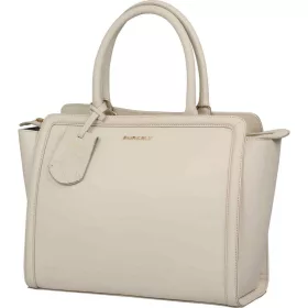    Burkely Beloved Bailey sivobiela dámska kožená taška cez rameno 30 x 24,5 cm