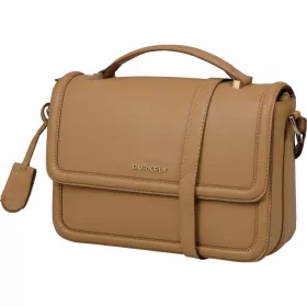    Svetlá koňaková bočná taška Burkely Beloved Bailey, kabelka 26 x 17 cm