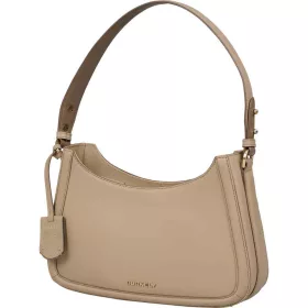    Burkely Beloved Bailey dámska kožená taška cez rameno púdrovej farby 28 x 15 cm