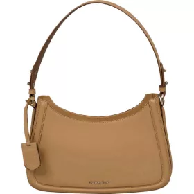    Burkely Beloved Bailey svetlá koňaková dámska kožená taška cez rameno 28 x 15 cm