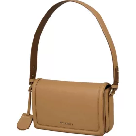    Burkely Beloved Bailey svetlý koňak dámska kožená taška cez rameno 22 x 12,5 cm
