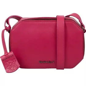    Kožená bočná kabelka Burkely Nocturnal magenta, crossbody