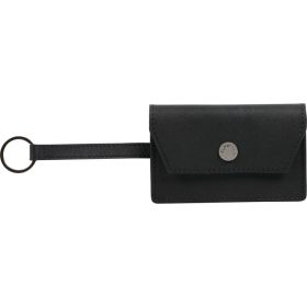   Kožená kľúčenka Burkely NOCTURNAL NOVA čierna 10,5 × 7 cm