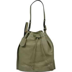    Burkely Keen Keira zelená dámska kožená taška cez rameno, ruksak