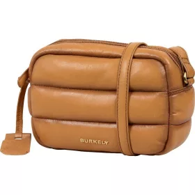    Dámska kožená taška cez rameno Burkely Drowsy cognac bara