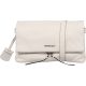  Burkely Rock Ruby sivobiela dámska kožená bočná kabelka crossbody