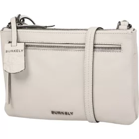    Burkely Rock Ruby sivobiela dámska kožená bočná kabelka crossbody