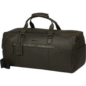    Kožená cestovná taška Burkely Minimal Mason tmavozelená 58 x 29 cm