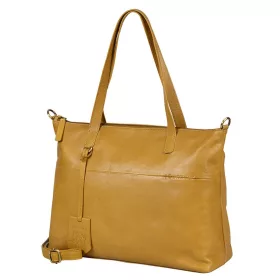    Burkely Just Jackie čierna dámska kožená taška cez rameno, kabelka, s držiakom na notebook 14"