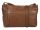  Hnedá dámska kožená bočná kabelka Burkely Nocturnal, crossbody
