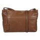  Hnedá dámska kožená bočná kabelka Burkely Nocturnal, crossbody
