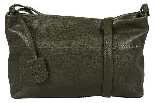  Hnedá dámska kožená bočná kabelka Burkely Nocturnal, crossbody