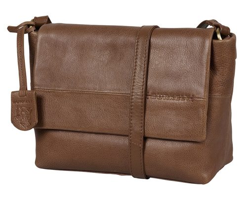  Kožená bočná kabelka Burkely Nocturnal magenta, crossbody