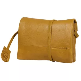    Burkely Antique Avery hnedá kožená dámska taška cez rameno, bočná taška