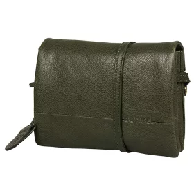    Burkely Antique Avery hnedá kožená dámska taška cez rameno, bočná taška