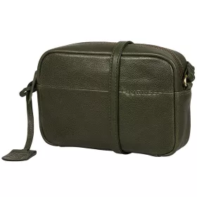    Burkely Antique Avery hnedá kožená dámska taška cez rameno, bočná taška