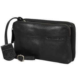    Kožený držiak na telefón Burkely Soft Skylar hnedý, peňaženka