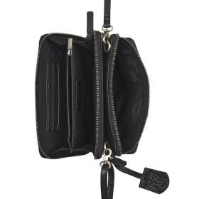    Kožený držiak na telefón Burkely Soft Skylar hnedý, peňaženka