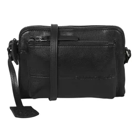    Burkely Antique Avery hnedá kožená dámska taška cez rameno, bočná taška