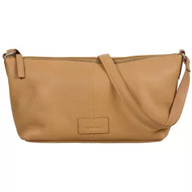    Burkely Antique Avery hnedá kožená dámska taška cez rameno, bočná taška