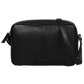    Burkely Antique Avery hnedá kožená dámska taška cez rameno, bočná taška