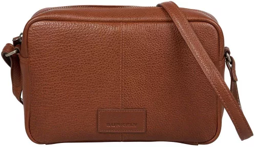  Burkely Antique Avery hnedá kožená dámska taška cez rameno, bočná taška