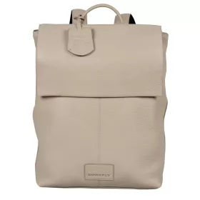    Burkely Casual Cayla čierny dámsky kožený batoh, taška na notebook 14"