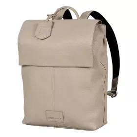    Burkely Casual Cayla čierny dámsky kožený batoh, taška na notebook 14"