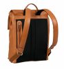 Burkely Casual Cayla čierny dámsky kožený batoh, taška na notebook 14"