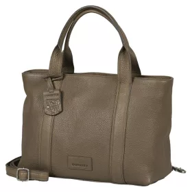    Burkely Soft Skylar malá hnedá kožená kabelka, taška cez rameno