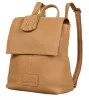  Burkely Just Jolie koňak dámsky kožený batoh, bočná taška, taška na notebook 33 x 31 cm