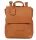  Burkely Just Jolie koňak dámsky kožený batoh, bočná taška, taška na notebook 33 x 31 cm
