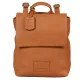  Burkely Just Jolie koňak dámsky kožený batoh, bočná taška, taška na notebook 33 x 31 cm