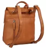  Burkely Just Jolie koňak dámsky kožený batoh, bočná taška, taška na notebook 33 x 31 cm