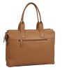  Burkely About Ally Workbag hnedá dámska kožená taška cez rameno s krokotlačou 15"