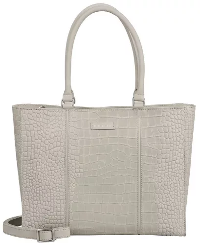  Burkely About Ally Workbag hnedá dámska kožená taška cez rameno s krokotlačou 15"
