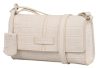  Burkely Parisian Paige béžová, dámska kožená taška na opasok, crossbody, s RFID ochranou