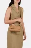  Burkely Parisian Paige béžová, dámska kožená taška na opasok, crossbody, s RFID ochranou