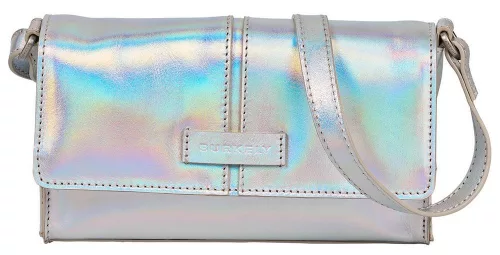  Burkely Parisian Paige béžová, dámska kožená taška na opasok, crossbody, s RFID ochranou