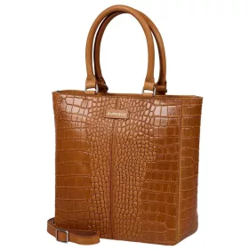    Burkely Antique Avery Tote kožená taška cez rameno s držiakom na notebook, shopper 13"