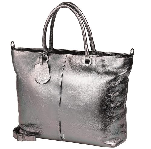  Burkely Just Jackie čierna dámska kožená taška cez rameno, kabelka, s držiakom na notebook 14"