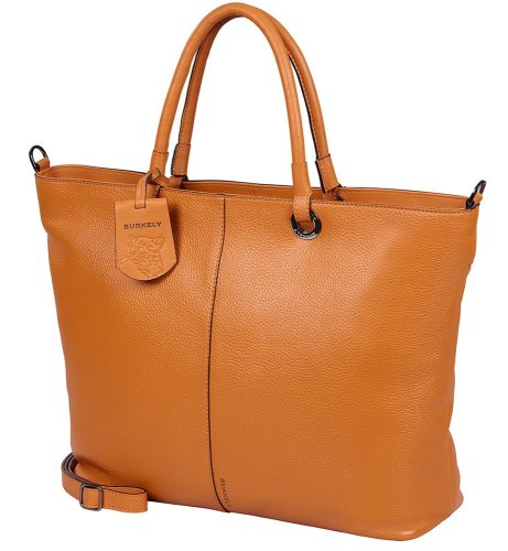  Burkely Just Jackie čierna dámska kožená taška cez rameno, kabelka, s držiakom na notebook 14"