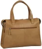  Dámska kožená taška cez rameno Burkely Soft Skylar Cognac, taška na notebook 13,3"
