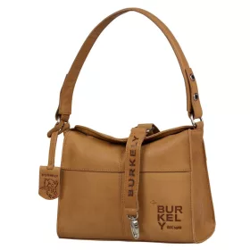    Burkely Antique Avery hnedá kožená dámska taška cez rameno, bočná taška