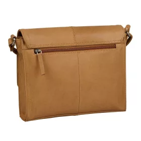    Burkely Antique Avery hnedá kožená dámska taška cez rameno, bočná taška