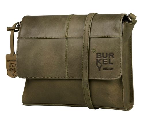  Burkely Antique Avery hnedá kožená dámska taška cez rameno, bočná taška